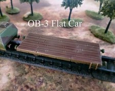 Soviet OB-3 Flat Car Only 15mm 1/100 x6 Pcs P...