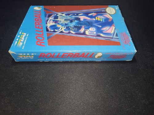 Rollerball Hal Laboratory Auténtico Nintendo NES EXCELENTE ESTADO ¡COMPLETO y caja! - Imagen 4 de 9