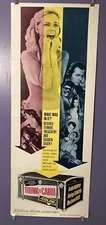 Trunk To Cairo Original Insert Movie Poster 1965 Spy Thriller Menahem Golan AIP 