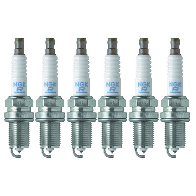 NGK V-Power Spark Plug Set (6 Pieces) 5632 For Legend 300ZX Maxima 825 Camry V6