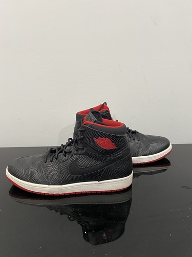 AIR JORDAN 1 RETRO HIGH NOUVEAU SNAKE SKIN BLACK 819176-001 **NO BOX** - Picture 9 of 13