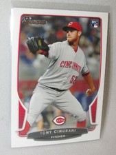 Tony Cingrani- Rookie Card * 2013 Bowman * Cincinnati Reds. rookie card picture