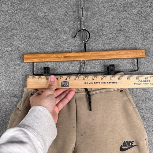Nike Sportswear Tech Fleece Big Kids Pants Small S Beige/Black HV5869-247 - Picture 5 of 11