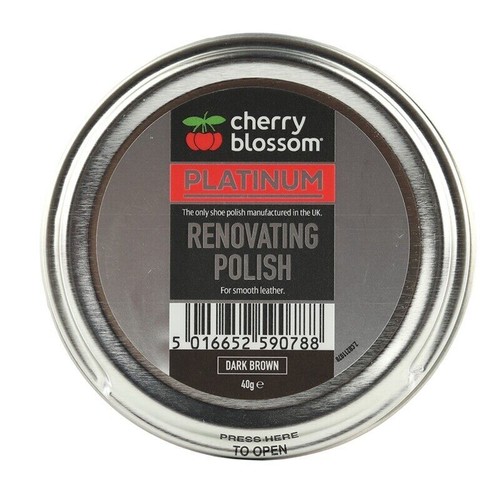 Cherry Blossom Premium Renovating Shoe Polish 40ml Smooth Leather Boot Polish - Picture 3 of 9