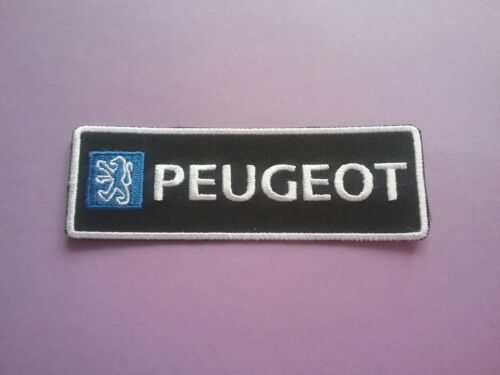 MOTORSPORTS RACING CAR VAN TRUCK SEW ON &amp; IRON ON PATCH:- PEUGEOT (a) 