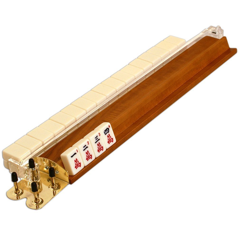 Spingitori Per Mahjong In Acrilico Trasparente | Stile Americano 18 | Set Da 4 | CNH