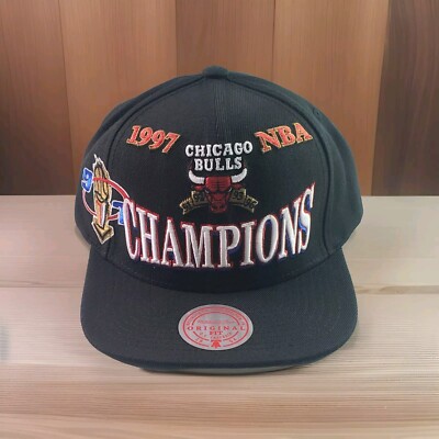 Mitchell & Ness Chicago Bulls 1997 NBA Champs Snapback Hat