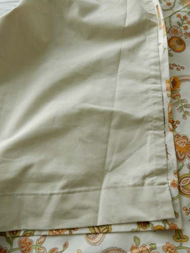Sanderson Pair Curtains Lined Mignon Arts & Crafts Floral Huge 80"D 93"W Vintage - Picture 22 of 23