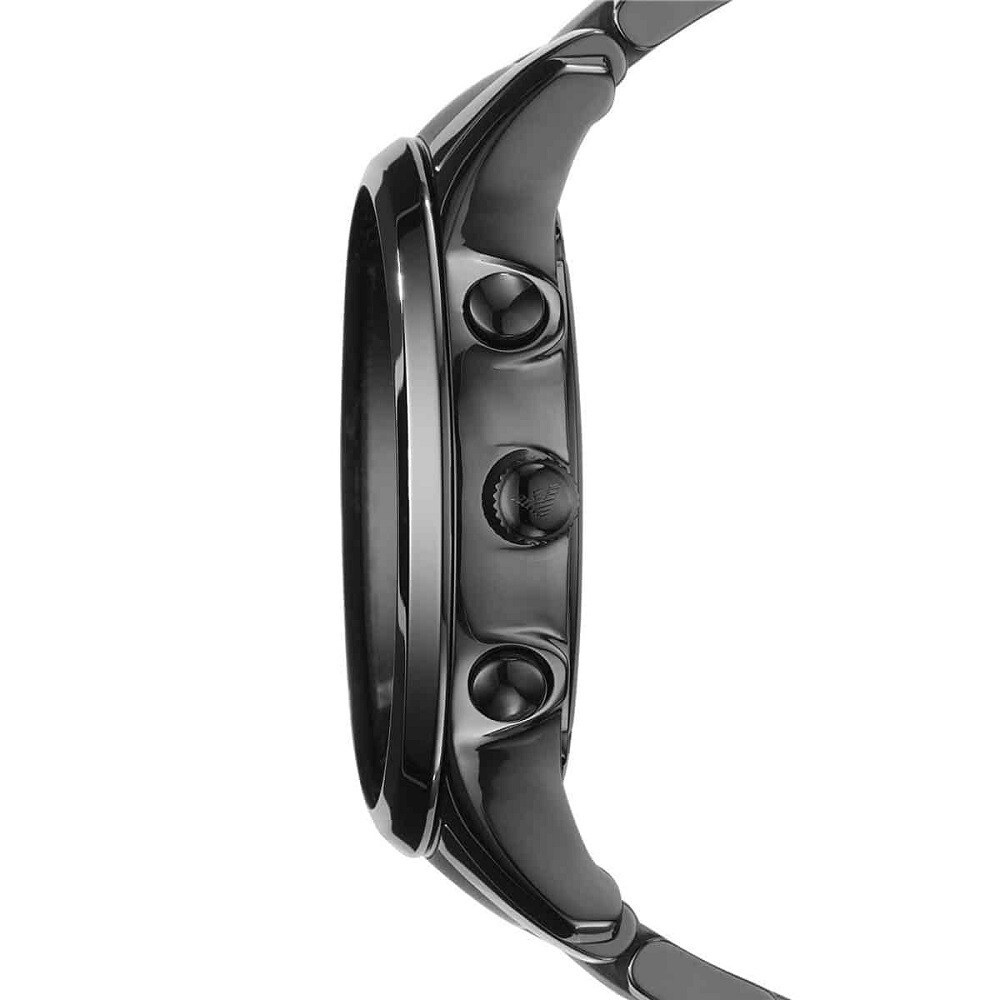 EMPORIO ARMANI AR1452 Black Ceramic Matte Men's Watch for sale