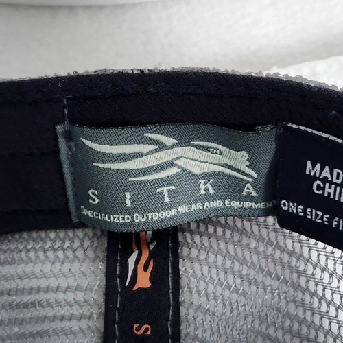 Sitka Bozeman MT Patch hellbraun mit grauem Mesh 6-Panel Snapback Mütze - Bild 11 von 13