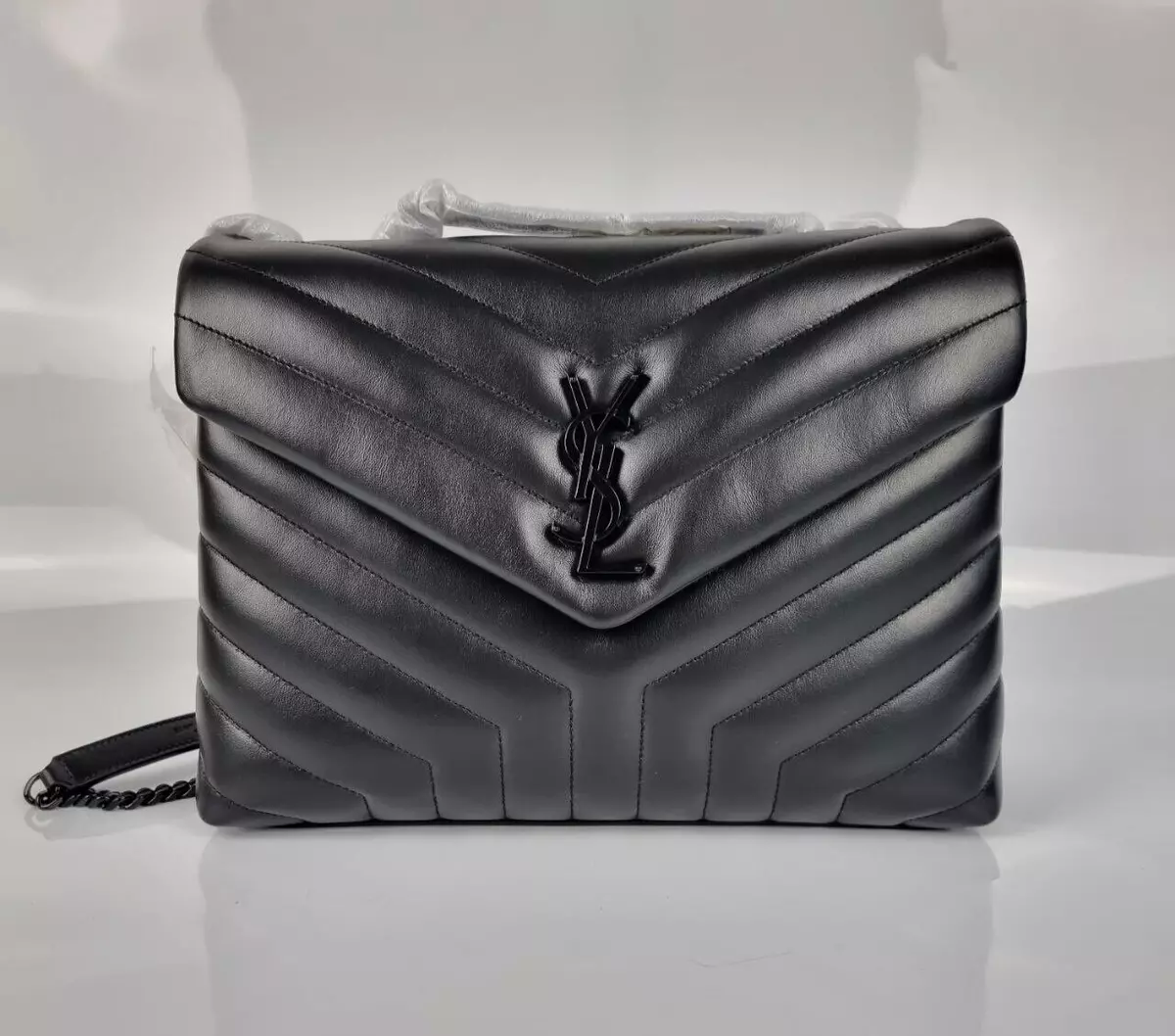 medium loulou in quilted leather