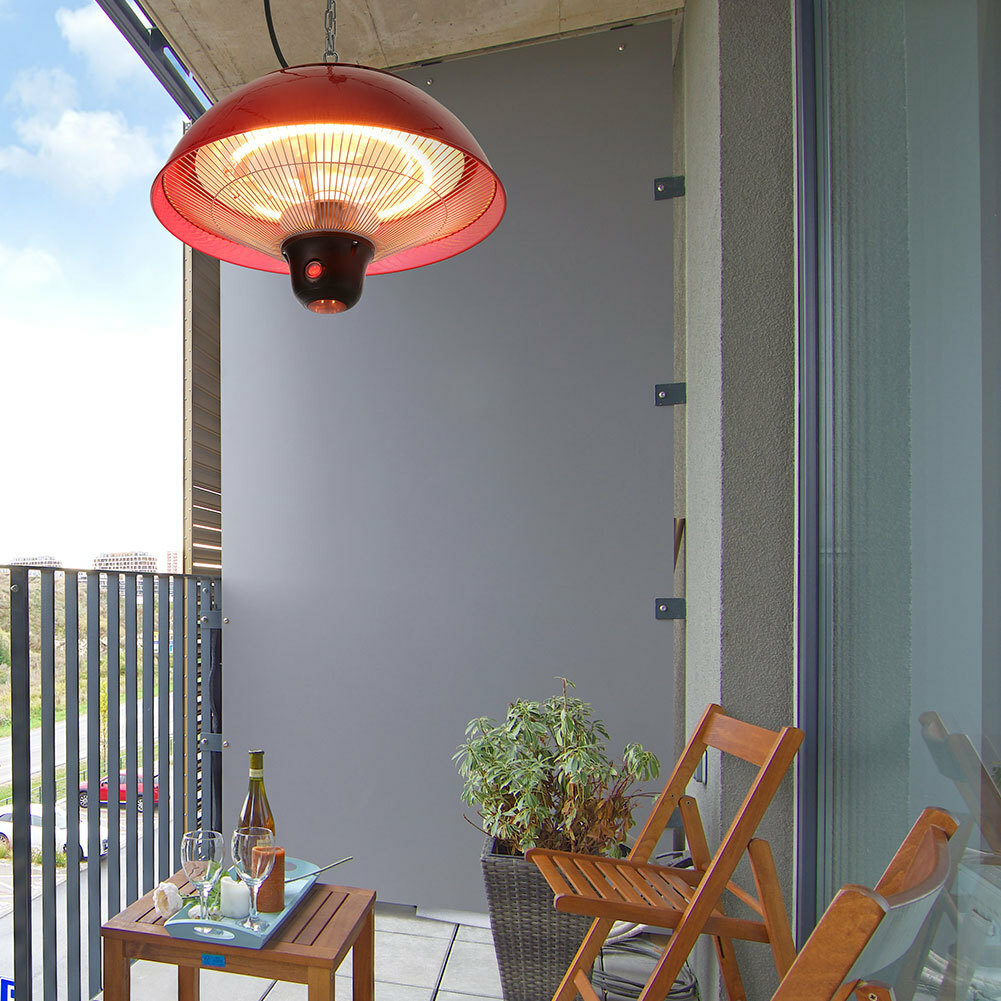 1500W Patio Ceiling Hanging Electric Pendant Heater Yard Infrared Heat  Radiator | eBay