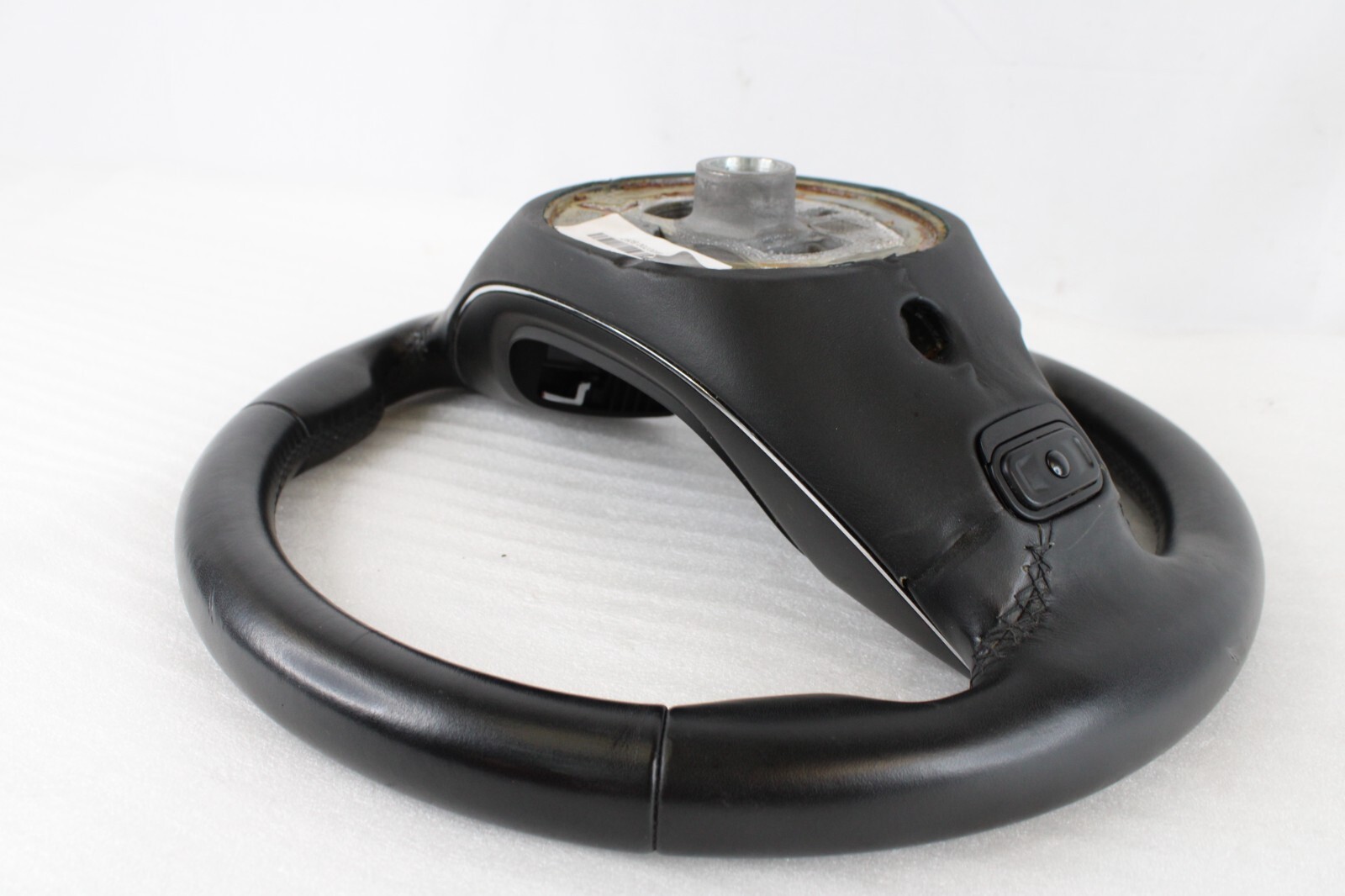🚀 2014-2017 Maserati Ghibli Quattroporte Steering Wheel Leather Black OEM