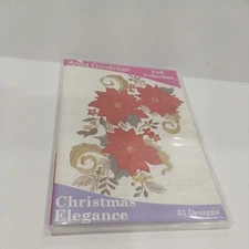 New. Christmas Elegance Anita Goodesign Embroidery Machine Design CD 01AGHD