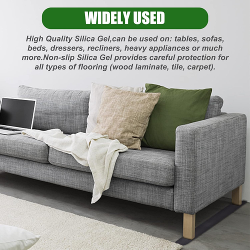 Paquete de 4 almohadillas antideslizantes para muebles, almohadillas antideslizantes para muebles reclinables - Imagen 6 de 7