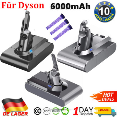 Akku Für Dyson V8 V7 V6 DC58 6000mAh Absolute Animal Trigger V8 Staubsauger NEU