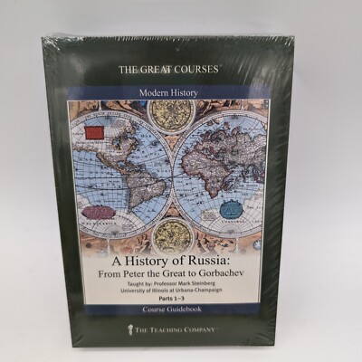 Great Courses CD A History of Russia From Peter the Great to Gorbachev Steinberg