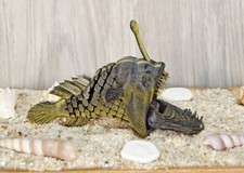 Angler Fish, 3D Printed Fish, Deep Sea Fish Toy, Realistic Tropical Fish