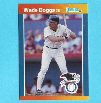 美品red card Blues25 1989 Donruss All-Stars Boston Red Sox Baseball Card #7 Wade
