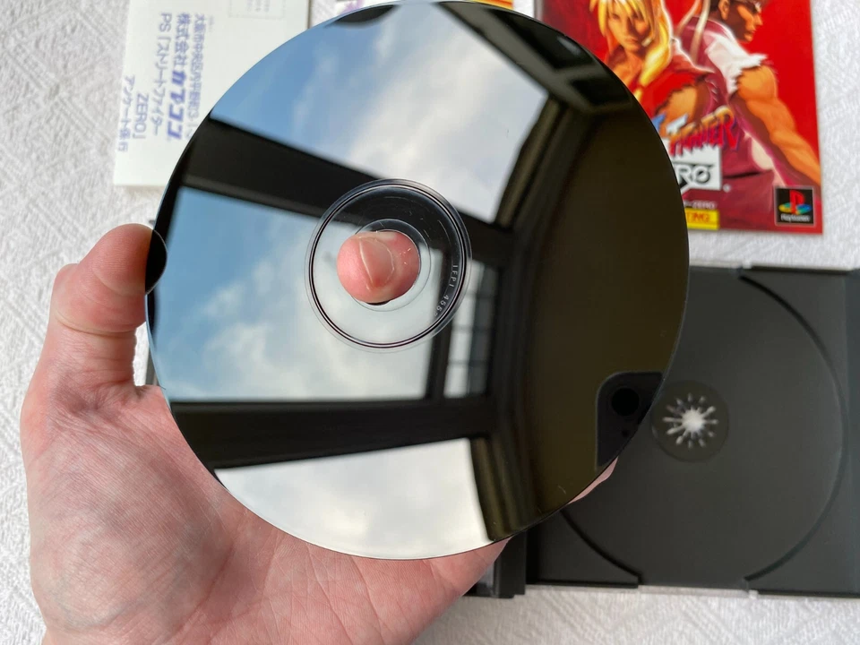 Street Fighter Zero PS1 - NTSC-J Japan VGC CIB with Obi Reg - Tracked - Image 4 of 4