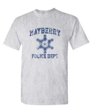 Mayberry Police Department - Unisex Cotton T-Shirt Tee Shirt