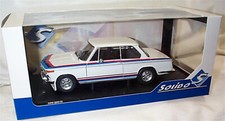 1/18 Solido BMW 2002 TII TURBO EVOCATION WHITE 1971 S1808602 Diecast Model New