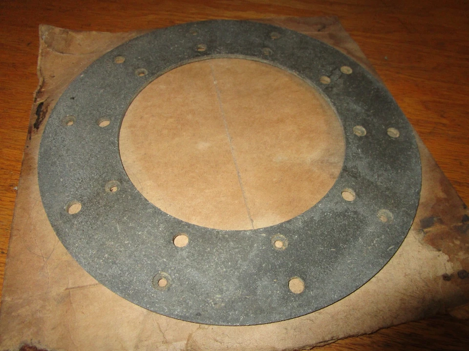 Nuevo de Lote Antiguo Disco de Embrague Frente 1938 1939 Plymouth Roadking & Deluxe 6 #1063412 Foto 4 de 4