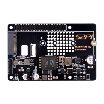 M.2 NVME M-key & PoE+ Hat & Active Cooler Kit For Raspberry Pi 5