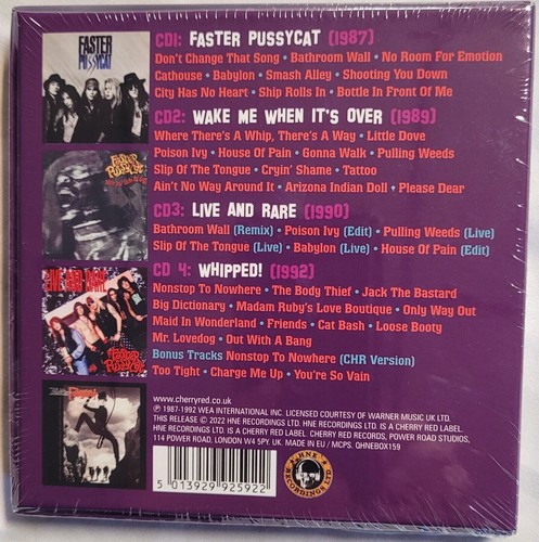 Faster Pussycat Babylon The Elektra Years 1987-1992 New 4 CD Box Set Glam Metal - Picture 2 of 2