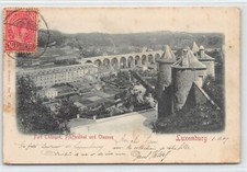 LUXEMBOURG-VILLE - Fort Thüngen, Pfaffentham und Clausen - CARTE EN RELIEF - Ed.