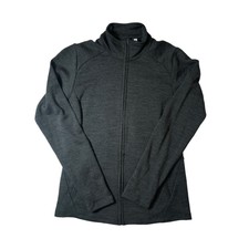 New Ibex Women's Pewter Heather Shak Jacket Size Large