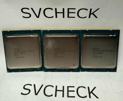 Lot of 3 Intel Xeon E5-2640 SR19Z v2 2.0GHz 8 Core 20MB 7.2GT/s 95W Processor