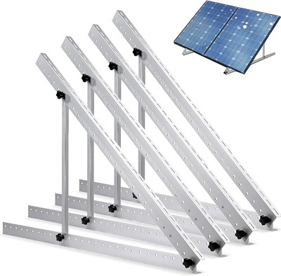 Solarpanel Montage V Brackets Robust Hochwertigem Legierung 0°-90° Aufständerung