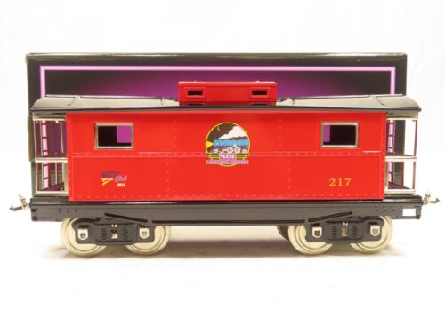MTH 10-2247 Tinplate Traditions Lionel #217 Caboose MTHRRC Black & Red LN - Picture 2 of 7
