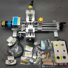 Desktop Wooden Beads Lathe Woodworking Lathe Machine Home Mini Bead Machine 220V