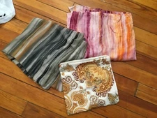 Lot of 3 H&M, Collection Eighteen etc. Women’s Scarf Shawl One Size