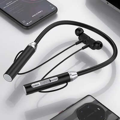 Drahtlose Bluetooth Kopfhörer Nackenbügel Ohrhörer für Samsung Galaxy S21 FE 5G UK