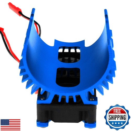 Vgoohobby Motor Kühlkörper Dual Lüfter 40-42mm kompatibel mit 1/7 1/8 Arr - Bild 3 von 5
