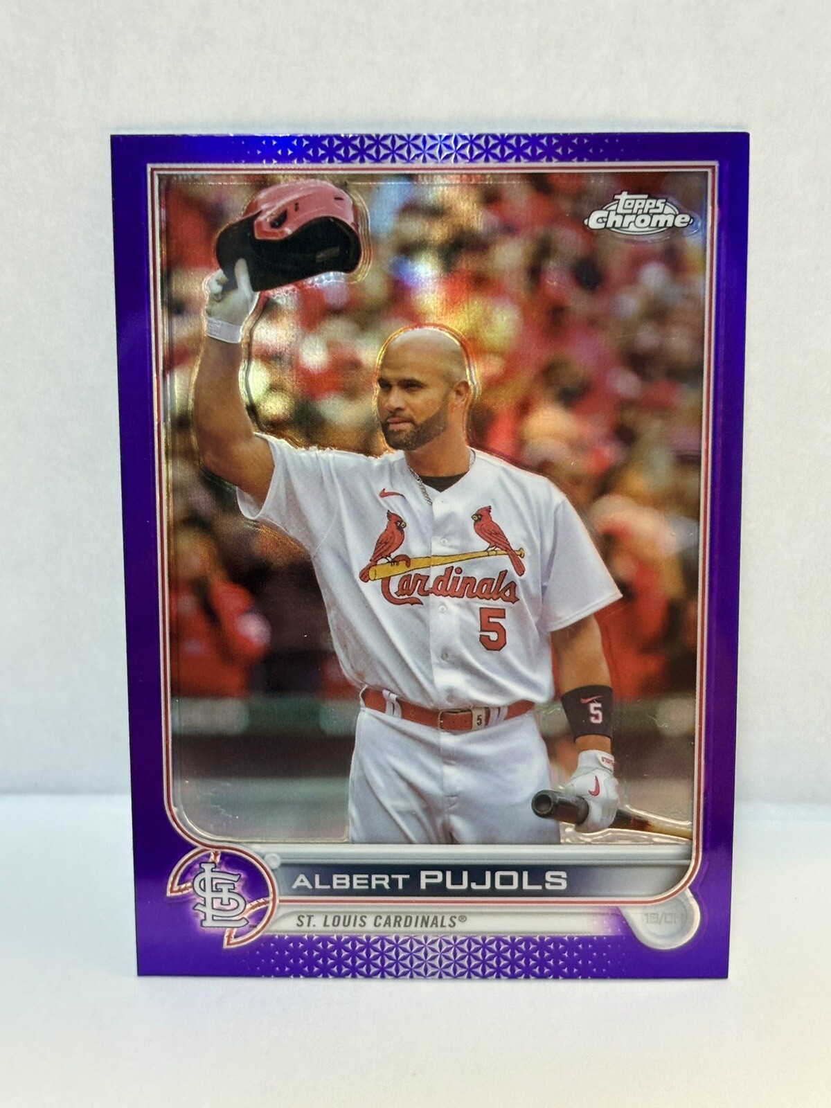 2022 Topps Chrome Update Series - Purple Refractor #USC50 Albert Pujols