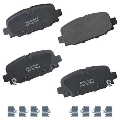 Disc Brake Pad Set-Premium Ceramic Bendix SBC2081 fits 17-22 Jeep Compass