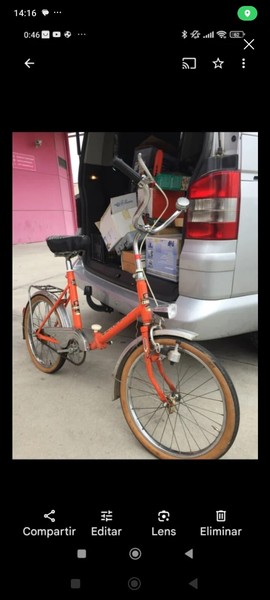 Vintage bicicleta de Paseo Niños Marca Cóndor