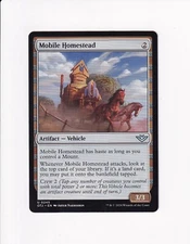 MAGIC THE GATHERING MTG OUTLAWS OF THUNDER JUNCTION MOBILE HOMESTEAD