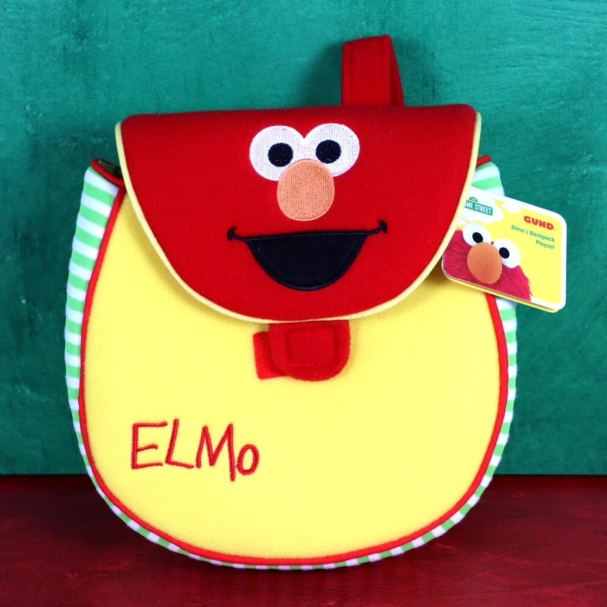 Personalized top elmo backpack