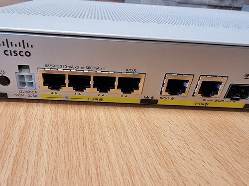BRAND NEW CISCO ISR 1100 SERIES INTEGRATED 4 PORT ETHERNET ROUTER - C1111-4P - Photo 6/13