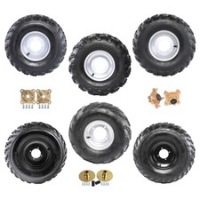 7'' 8'' 10'' ATV Wheel Tire Rim 4 Bolts Hub For ATV Quad Go Kart Buggy Bull Golf