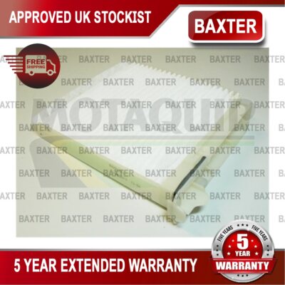Fits Nissan Micra Note Renault Clio Modus Dacia Duster Baxter Cabin Filter