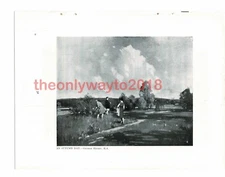 An Autumn Day, George Henry, Book Illustration (Print), 1940