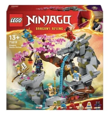 LEGO 71819 NINJAGO Dragon's Rising Dragon Stone Shrine 1212 Pcs New NIB Retired