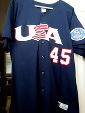 BILL MURPHY #45 TEAM U.S.A.2005 Sub-Olympic Qualifier Tournament JERSEY Team COA