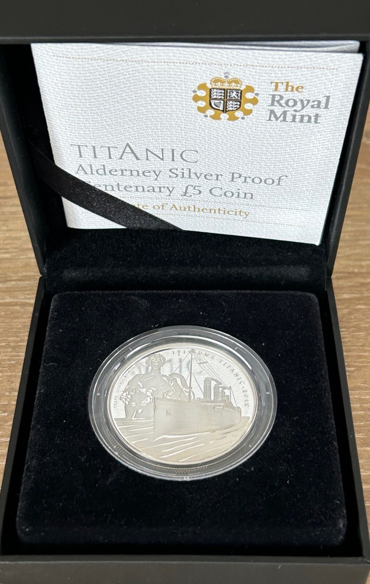イギリス Titanic 2012 Alderney CentenaryCoin 5 Pounds - Elizabeth II (Titanic) - Alderney – Numista